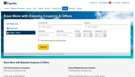 expedia kupon|Expedia .